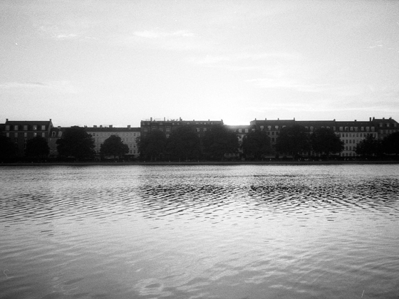 The houses accross the river in Sevilla